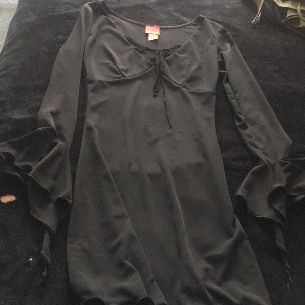 Red label Black mini dress